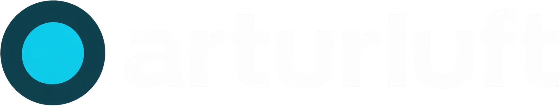 arturluft Logo Transparent Weis Final