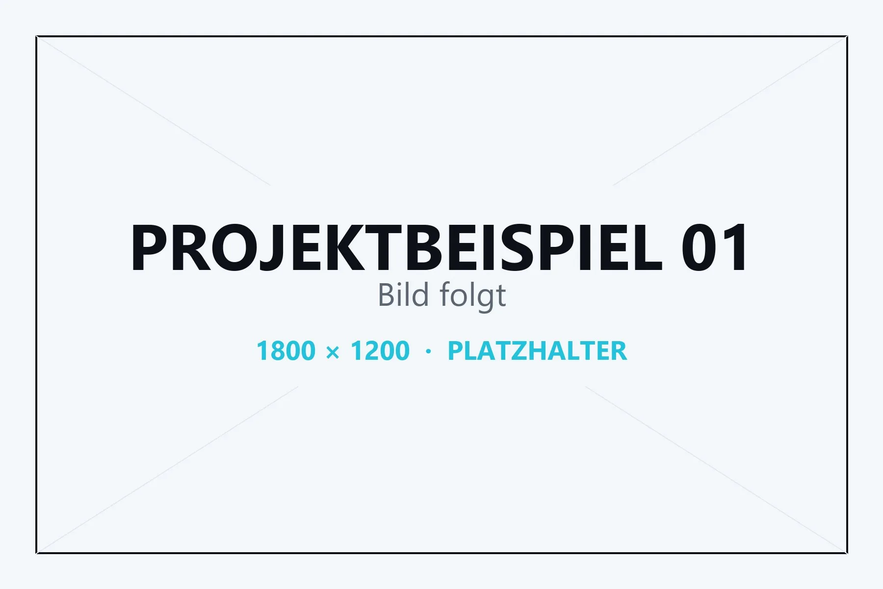 Platzhalter für das Projektbild von Projektbeispiel 01 – Bild folgt